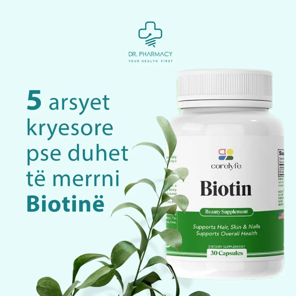 I 5 motivi principali per assumere la biotina