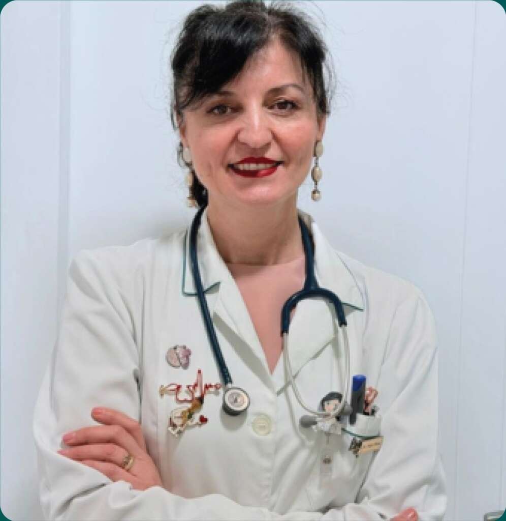 Dr. Arketa Pllumi, pediatric cardiologist at Dr. Medical Clinic & Lab, Tirana
