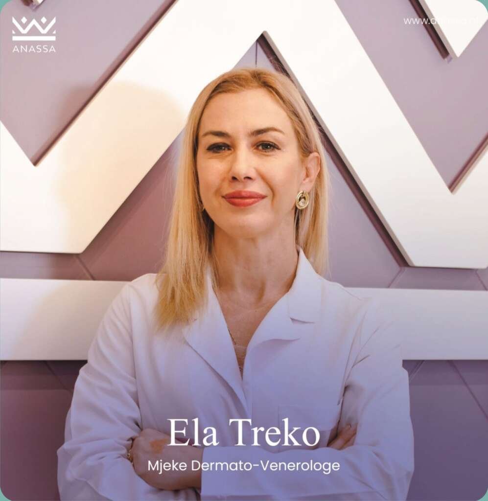 Dr. Ela Treko, dermatologist at Dr. Medical Clinic & Lab, Tirana