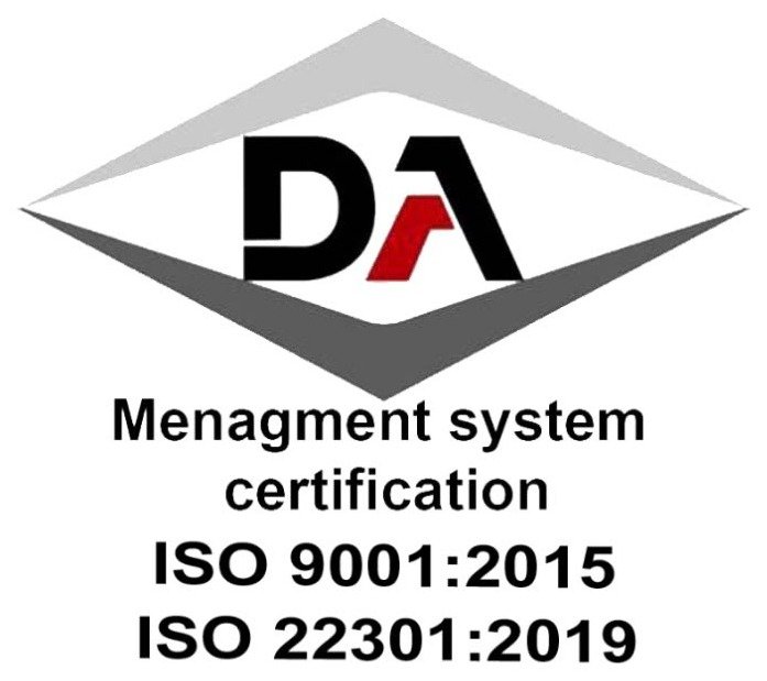 Certifikim ISO 9001:2015 dhe ISO 22301:2019